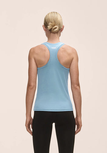 Casall Essential Racerback Tank canotta blu traspirante