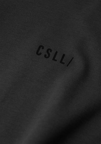 Casall Cotton Mix Tee maglietta uomo nera traspirante