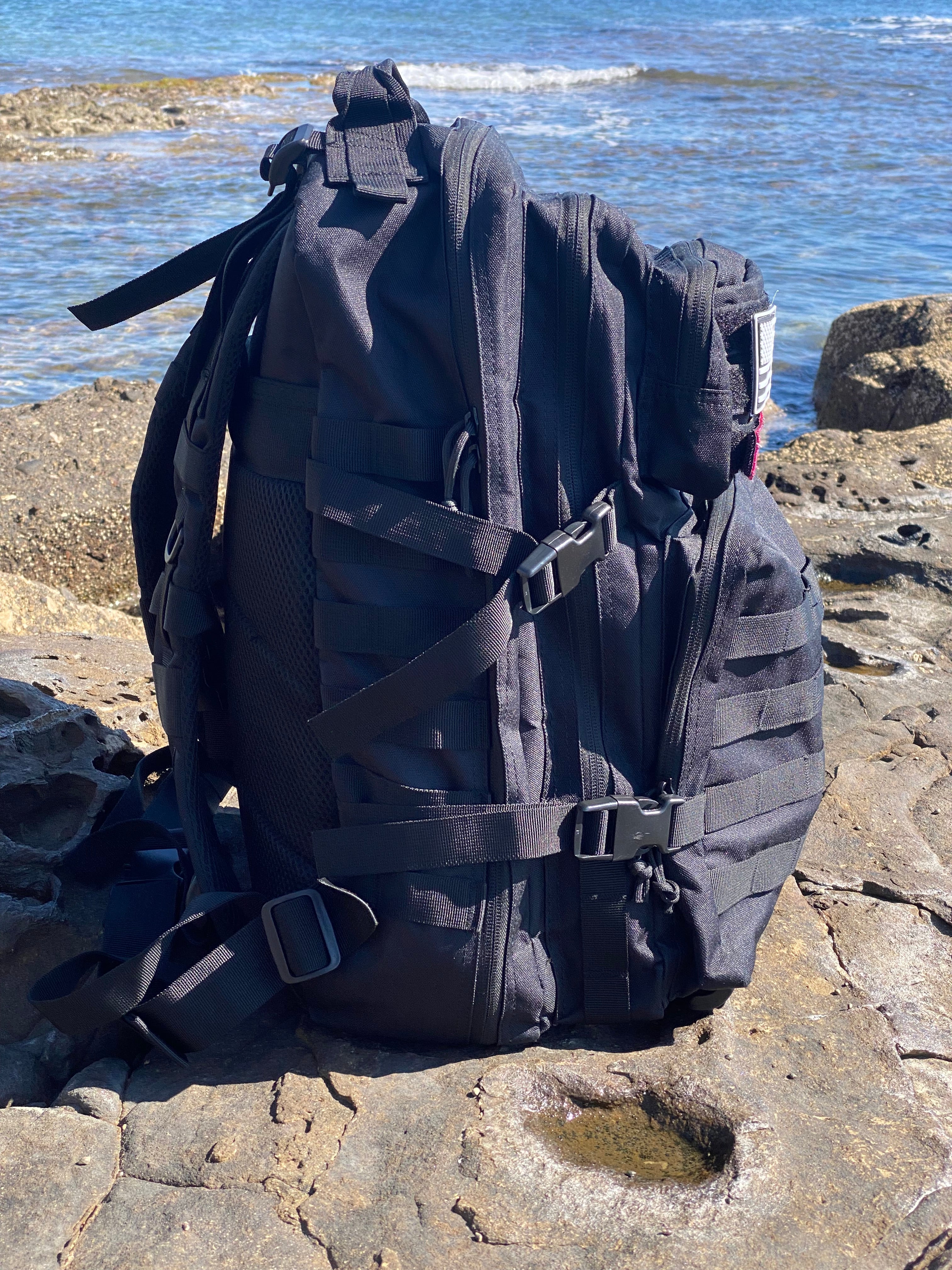 VB Tattico 45L zaino nero impermeabile