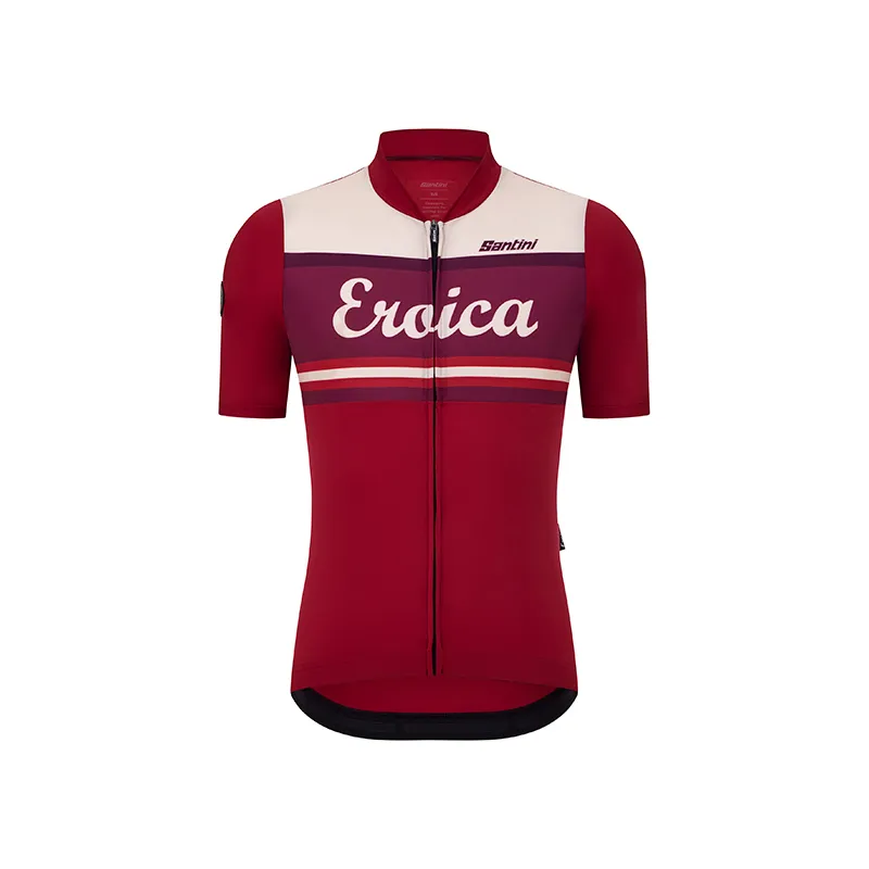 L'Eroica Orcia Maglia Ciclismo Maniche Corte Estiva