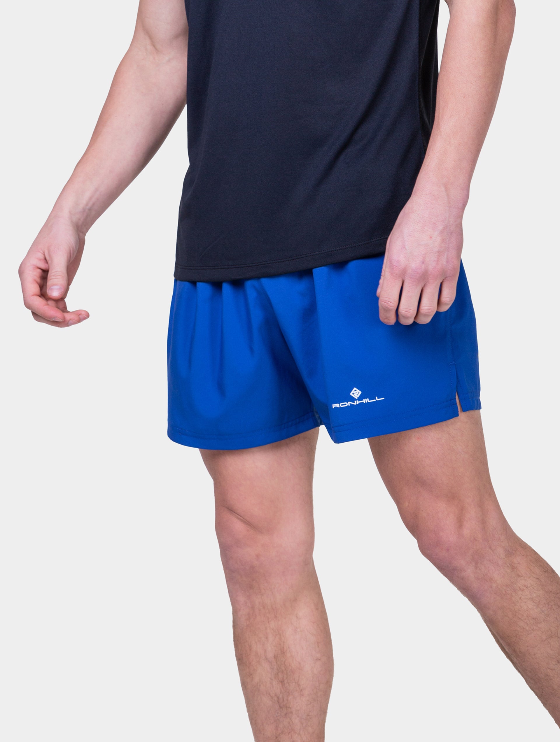 Ronhill Core 5 Short pantaloncini running uomo neri