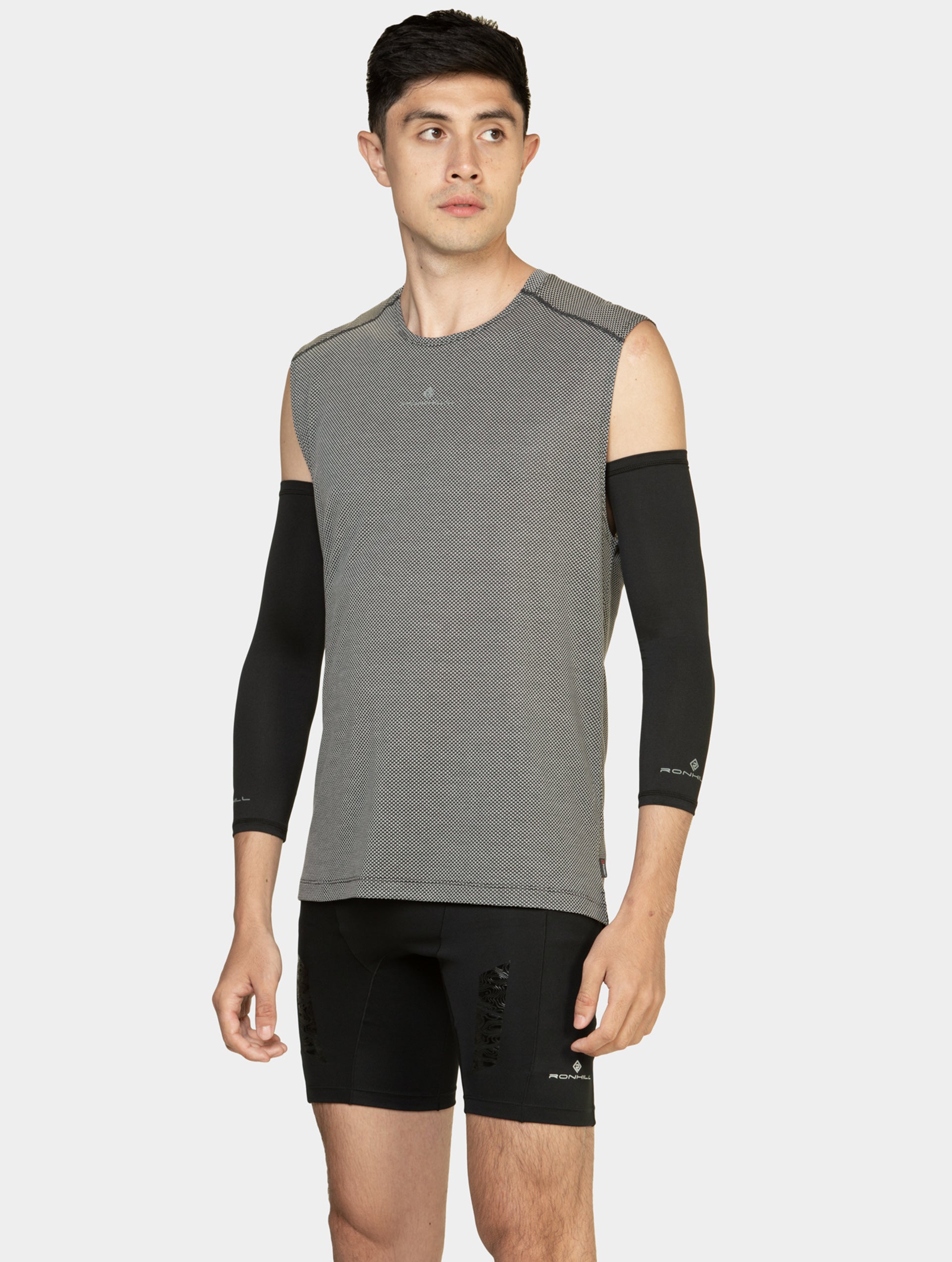 Ronhill Tech Golden Hour Tank canotta running nera traspirante