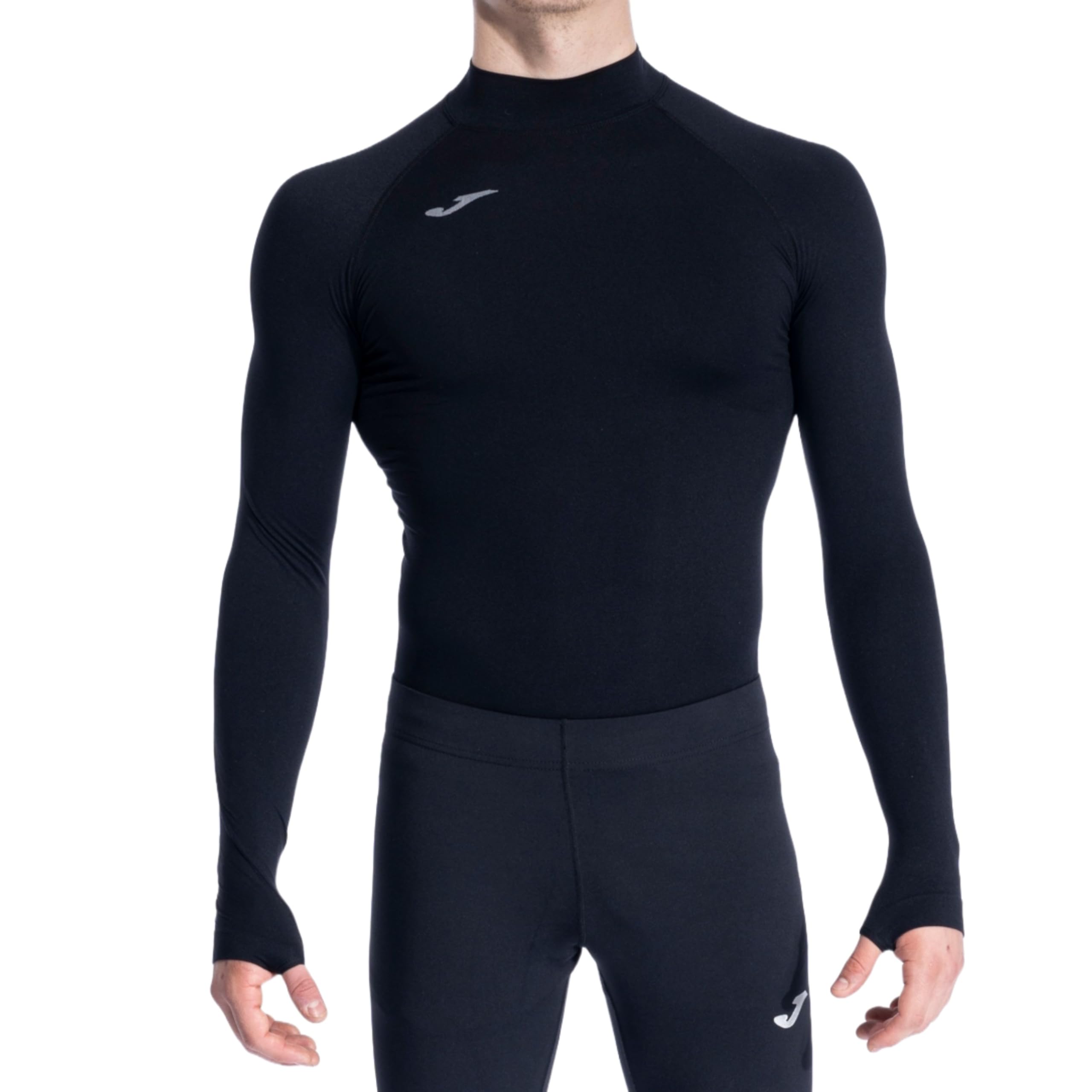 Joma Brama Maglia Termica Maniche Lunghe Nera
