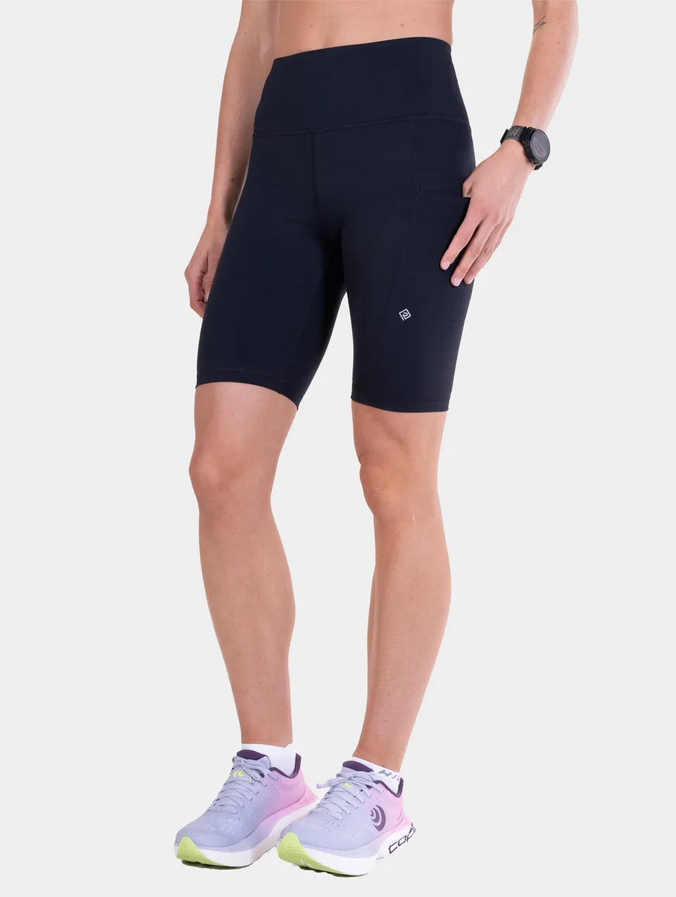 Ronhill Tech Contour Stretch Short pantaloncini donna neri elasticizzati