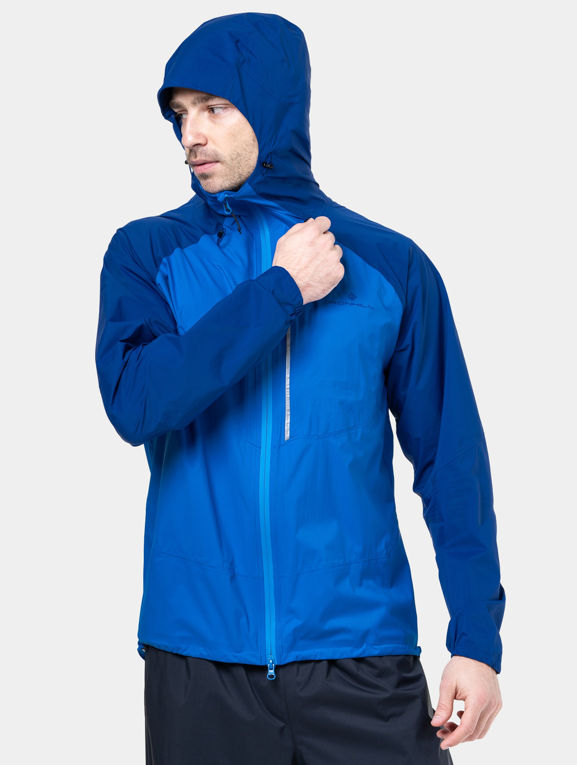 Ronhill Tech Storm giacca running impermeabile glacier