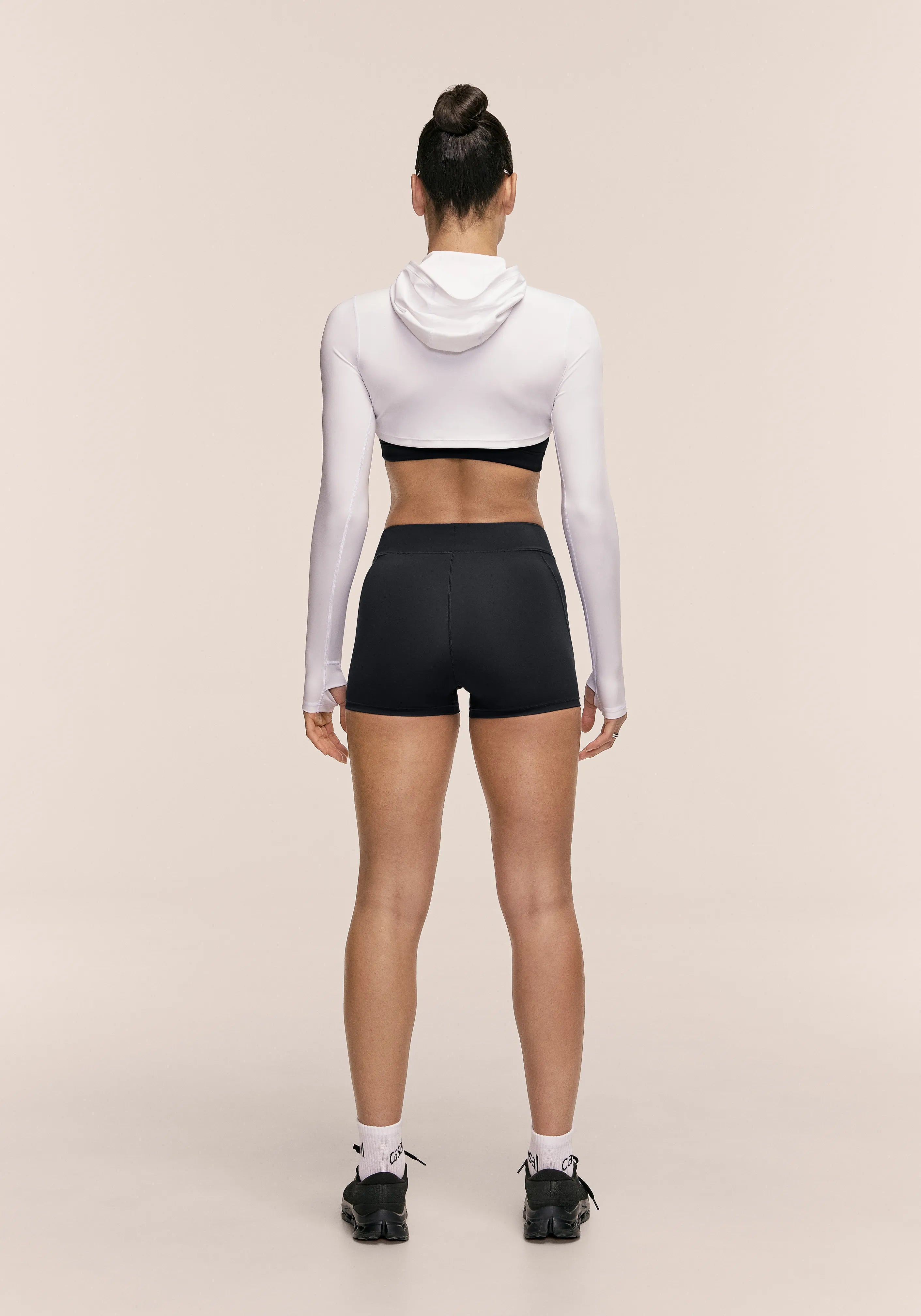 Casall Performance Running Hotpants shorts running neri compressivi