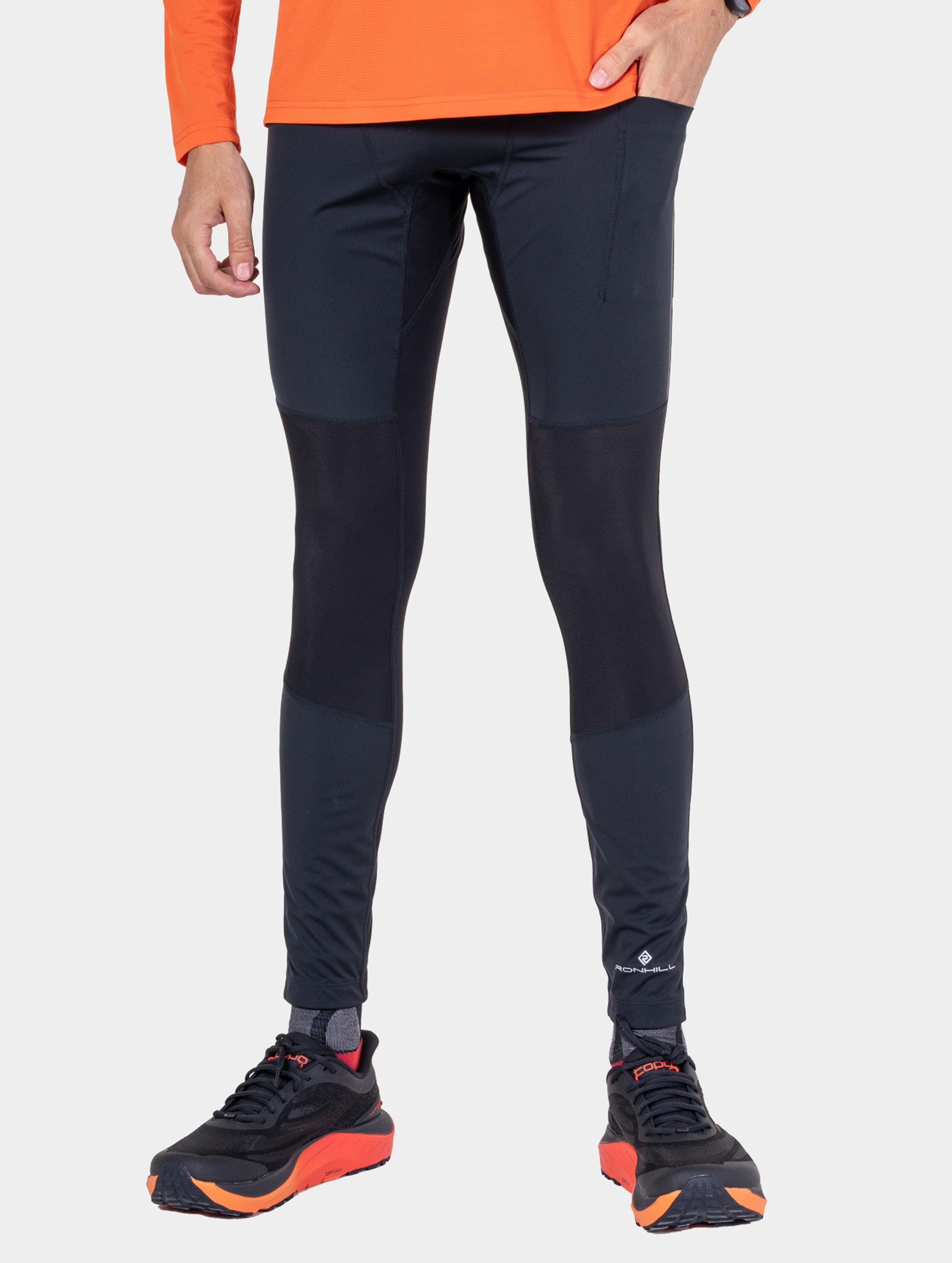 Ronhill Tech Wind-Block Tight collant running uomo antivento
