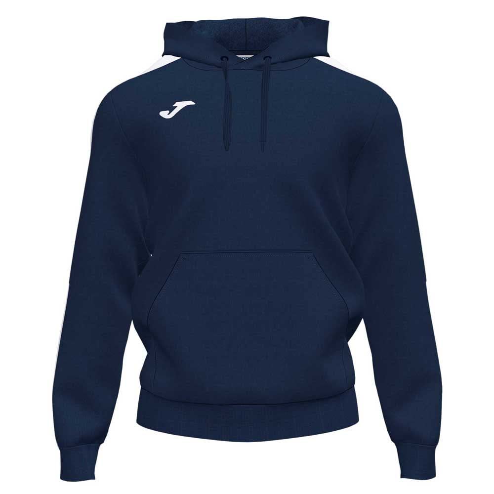 Joma Comfort II felpa cappuccio uomo bianca in cotone