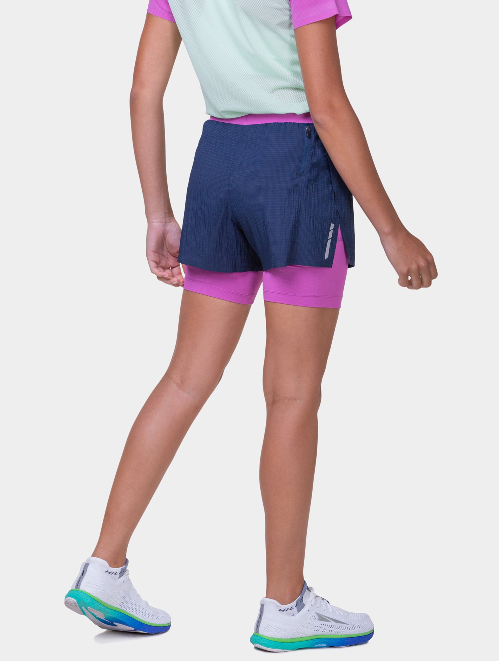 Ronhill Tech Race Twin Short pantaloncini gara donna neri leggeri