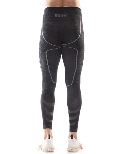 IRON-IC Ultra Warm 600824 Leggings Uomo S-M Merino