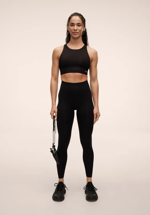 Casall Silhouette High Waist Tights leggings neri shaping