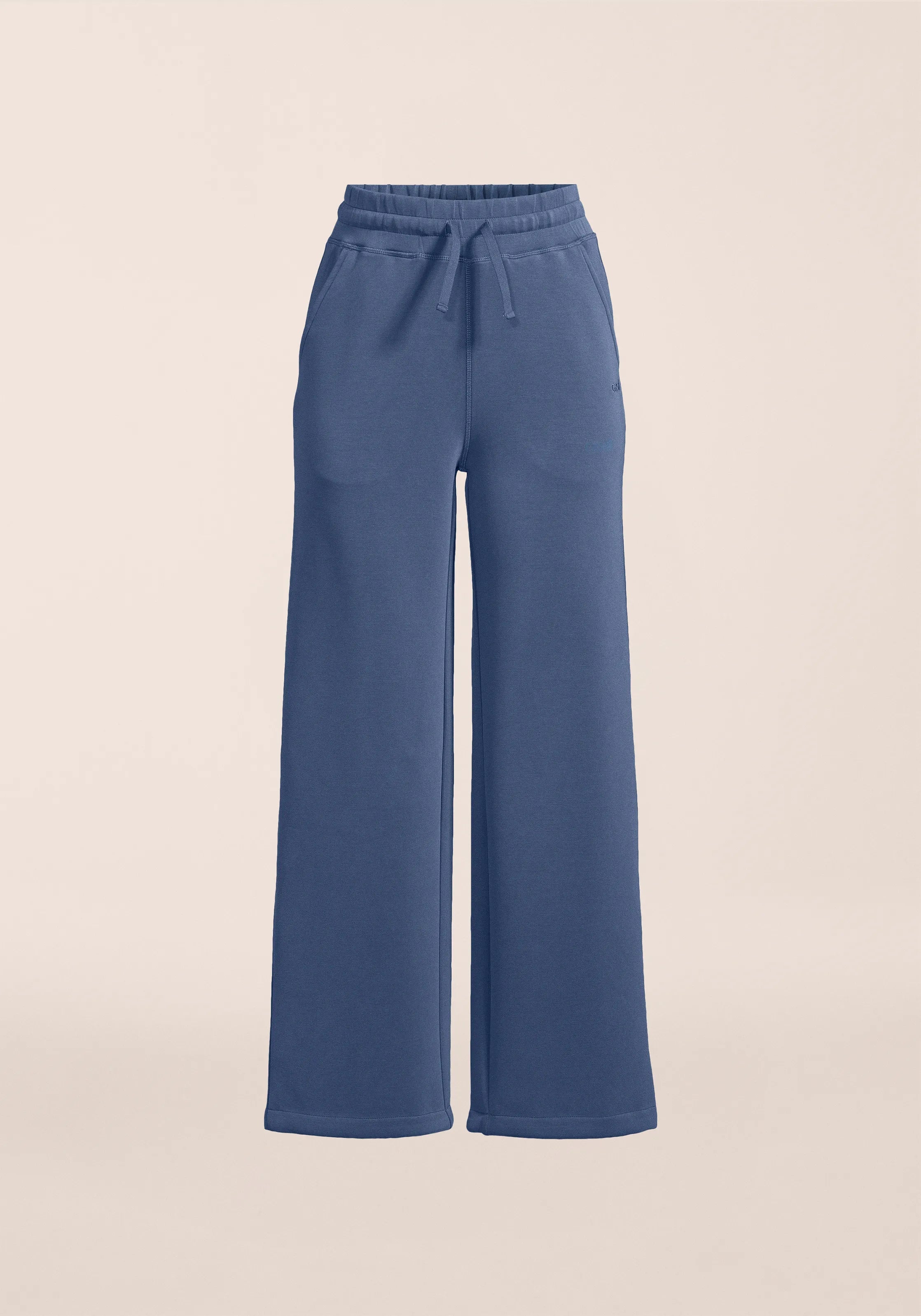 Casall Peachy Straight Leg jogger blu in modal