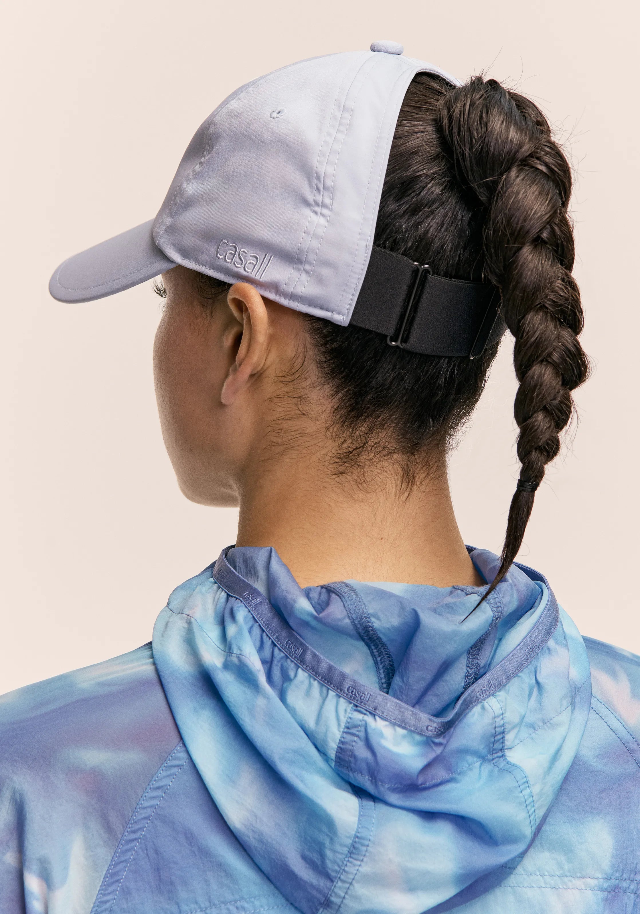 Casall Performance High Ponytail cappellino Aqua Glow running