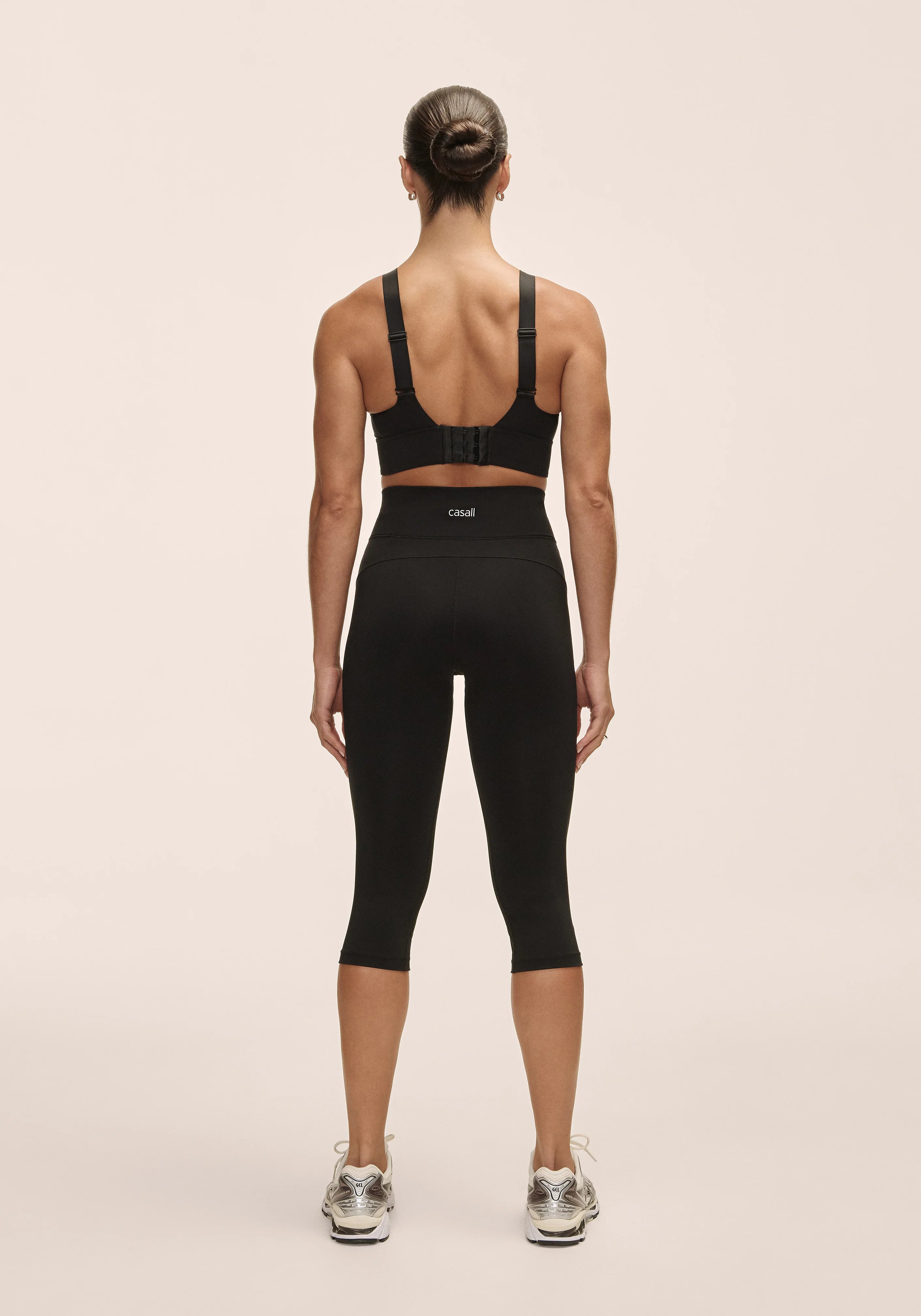 Casall Essential 3/4 Tights leggings pinocchietto Neri