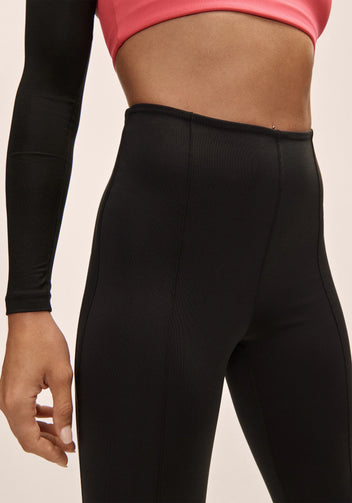 Casall Edge High Waist Tights leggings nero vita alta
