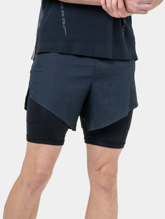 Ronhill Tech Race Twin Short pantaloncini gara neri