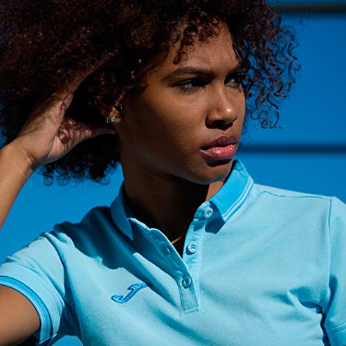 Joma Bali polo uomo L blu traspirante