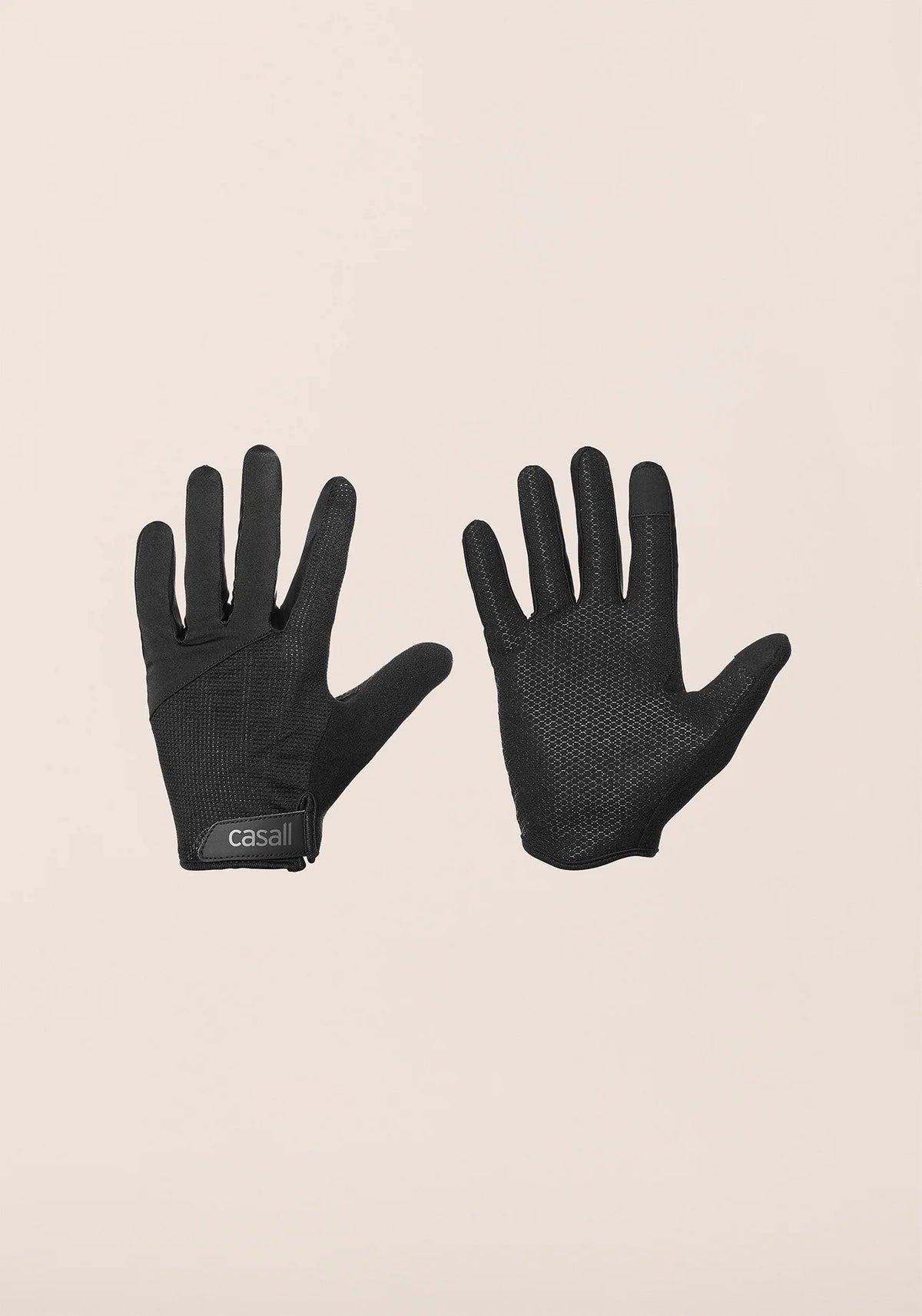 Casall Exercise Glove Long Finger guanti fitness donna nero