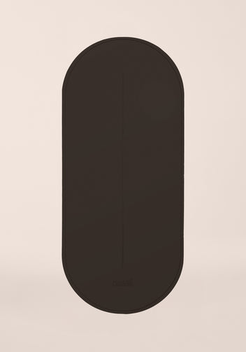 Casall Oval Tappetino Pilates 8mm Marrone Scuro