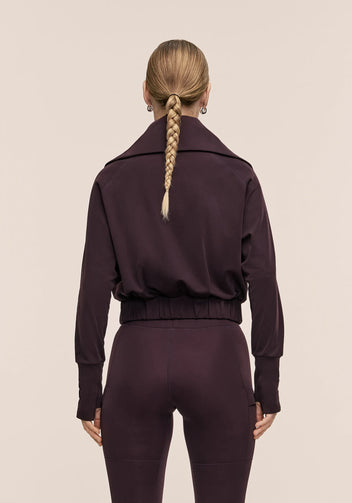 Casall Warm Training giacca allenamento dark cherry Moon termica