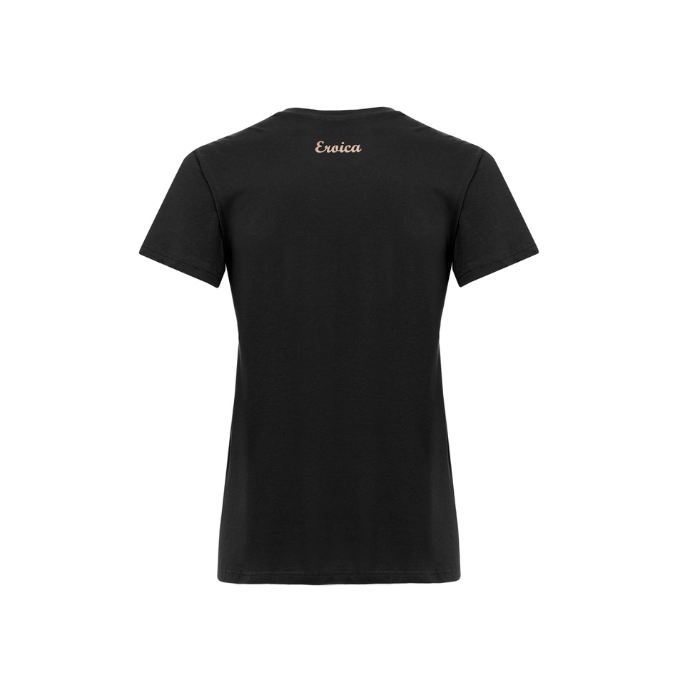 L'Eroica T-Shirt nera in cotone