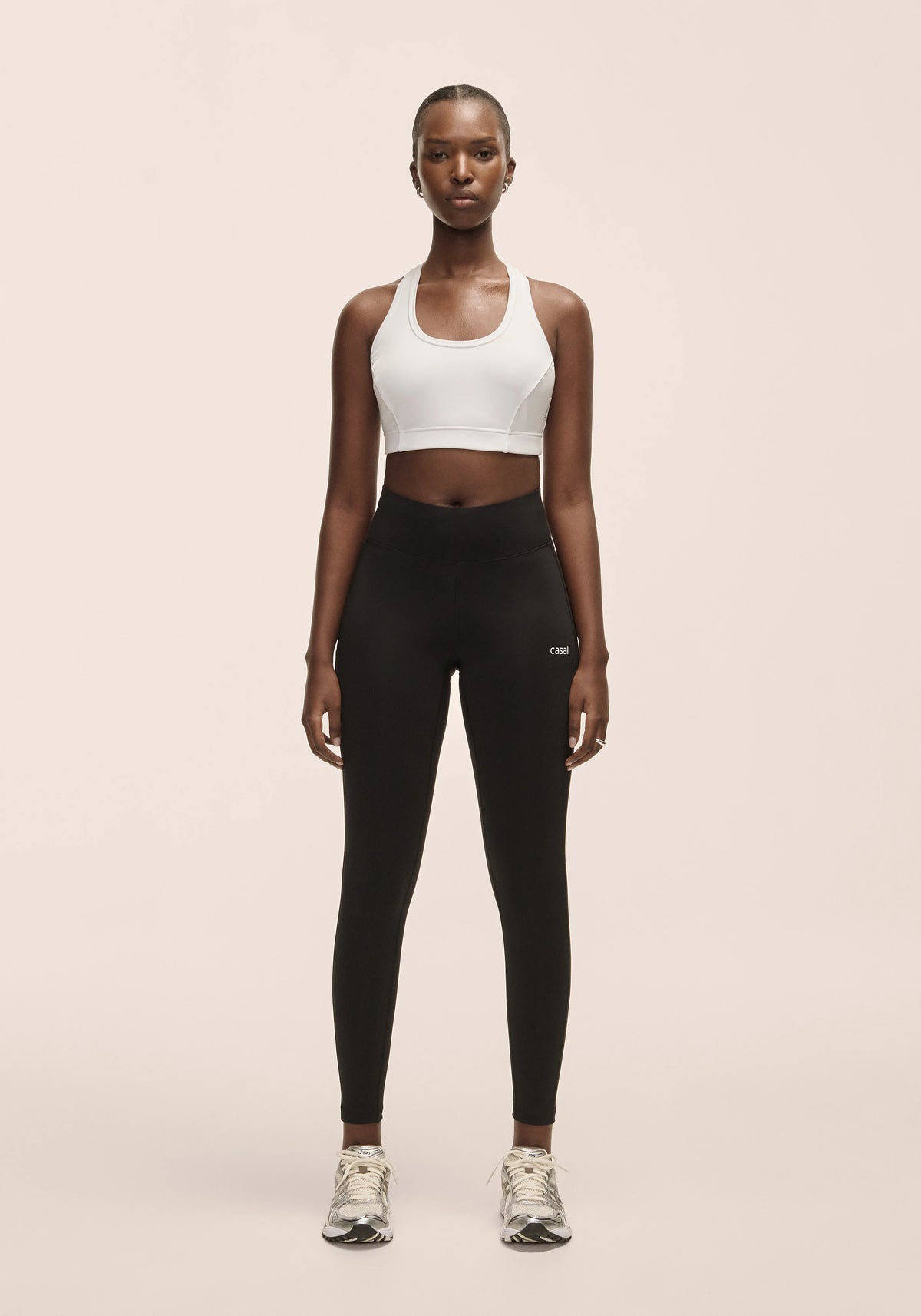 Casall Essential Tights leggings nero vita alta