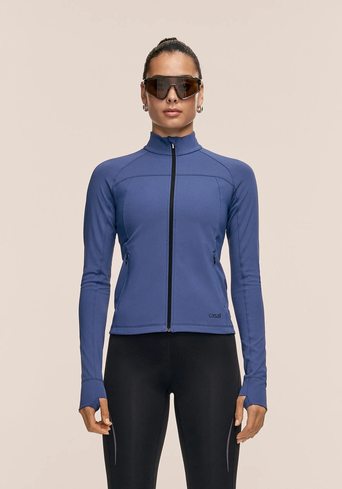 Casall Core Training Giacca Blue Shadow traspirante