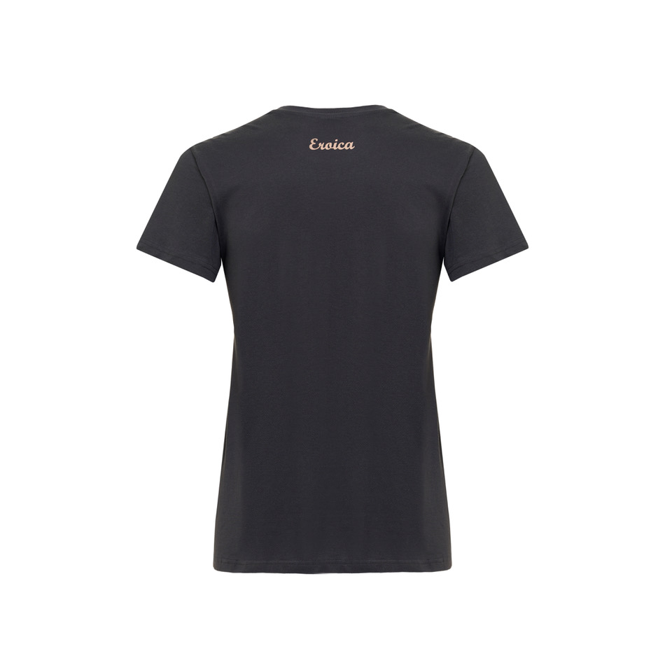 L'Eroica t-shirt cotone grigia vestibilità regolare