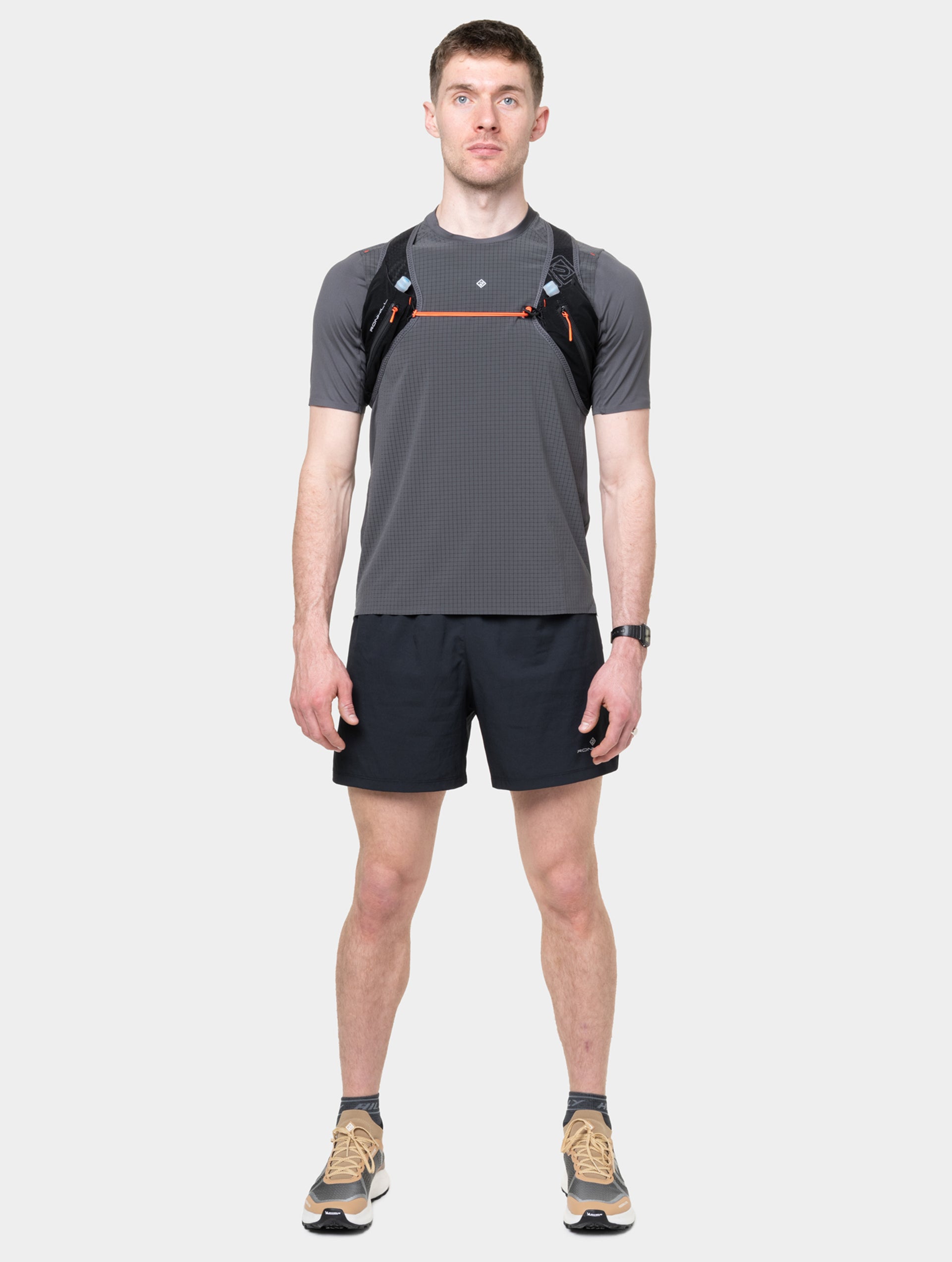 Ronhill Swift 2L gilet running nero 2x250ml traspirante