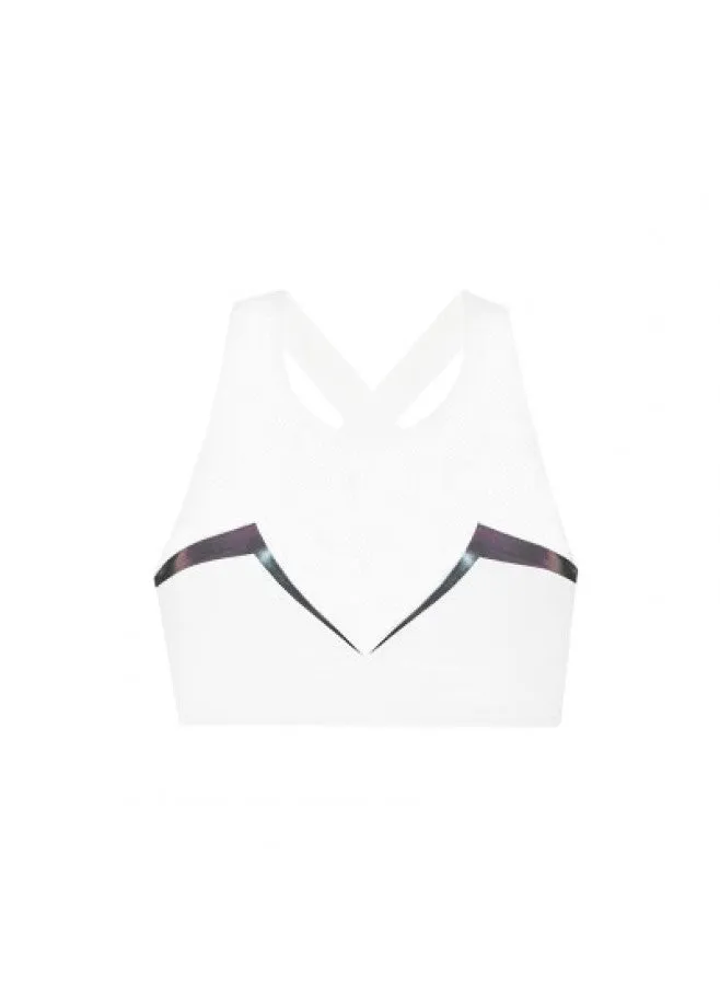 Lucas Hugh Rio Bikini Top top bianco mare e palestra