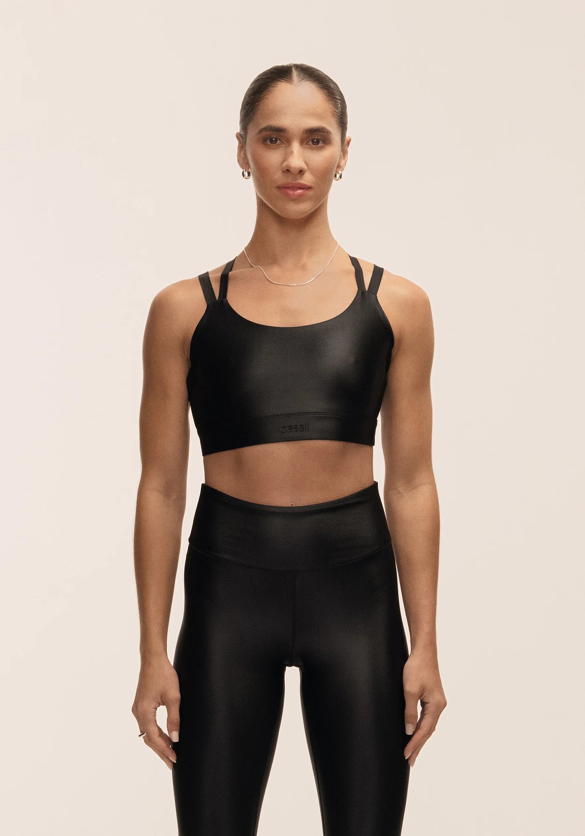 Casall Glitz Sports Bra reggiseno sportivo donna nero