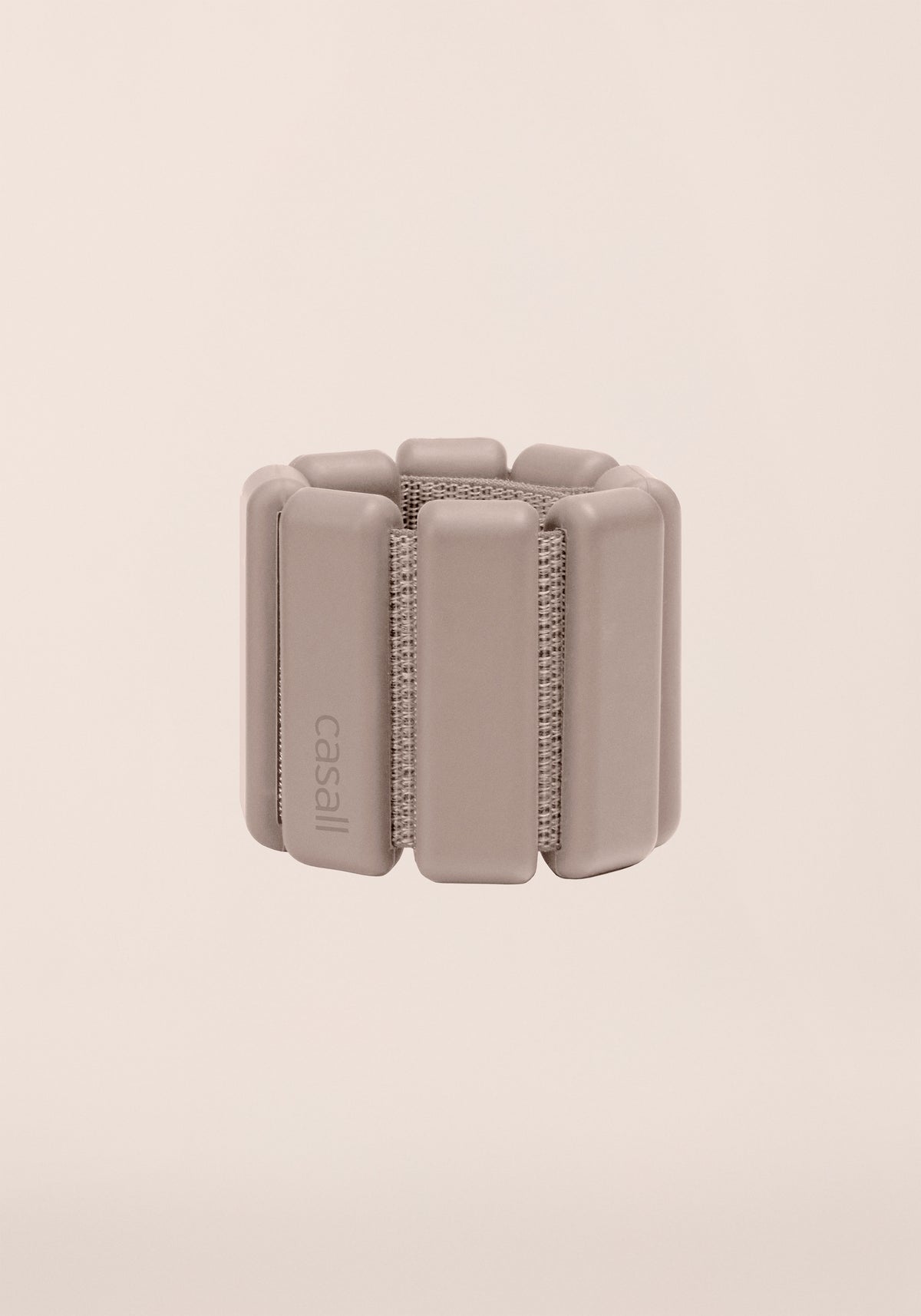 Casall Define Wrist Weight 0,5 kg pesi polso cashmere chiaro regolabili