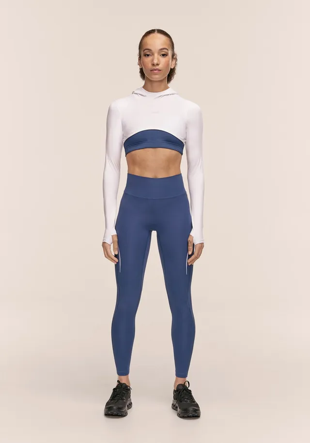 Casall Performance Running Tights collant blu compressione