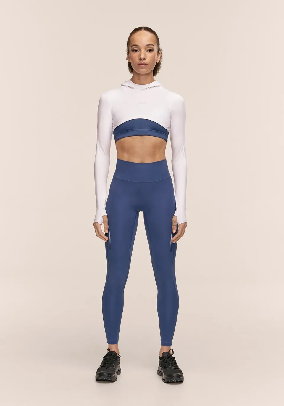 Casall Performance Running Tights collant blu compressione