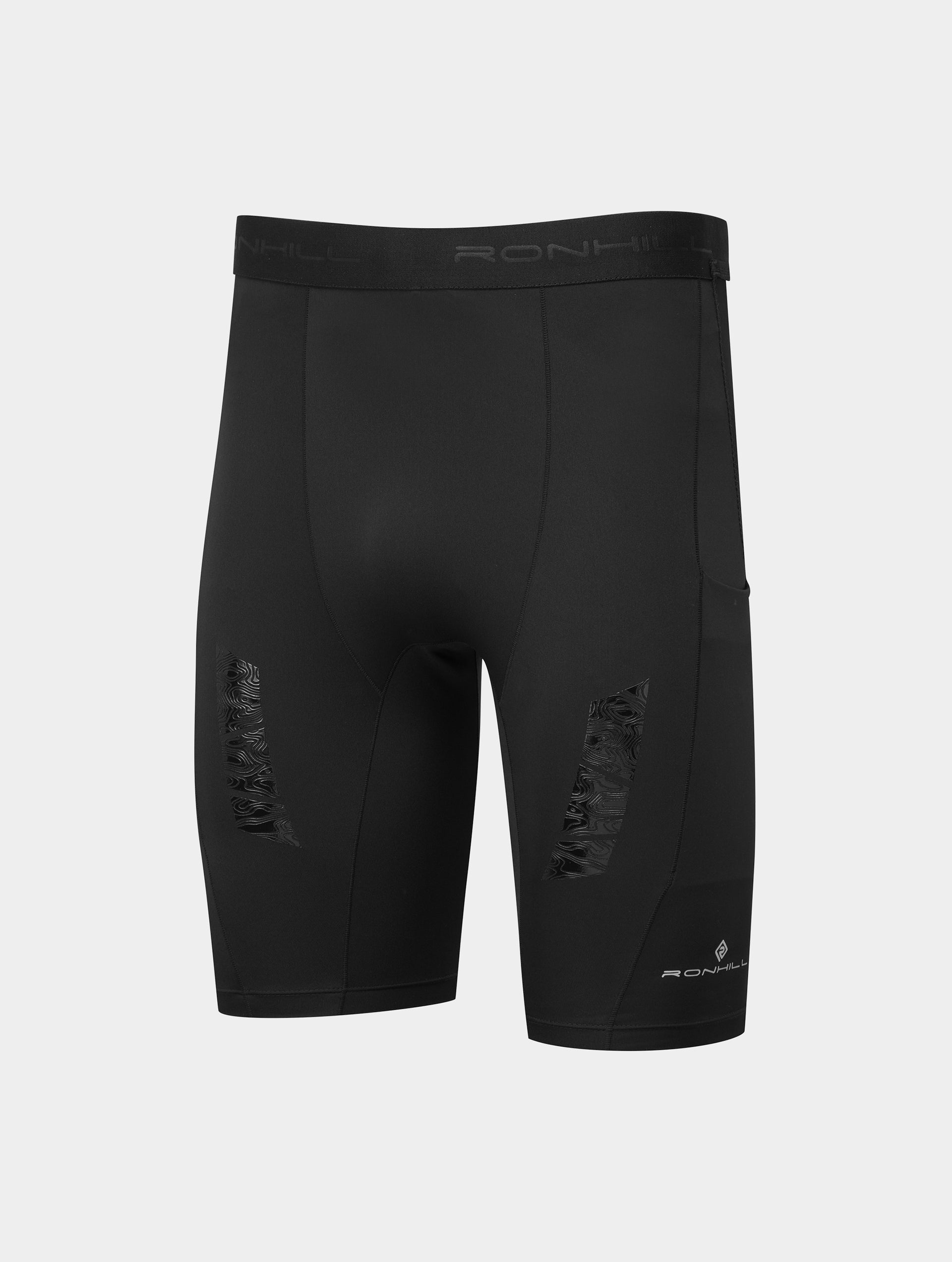 Ronhill Tech All-Terrain 10 pantaloncino running nero tasche