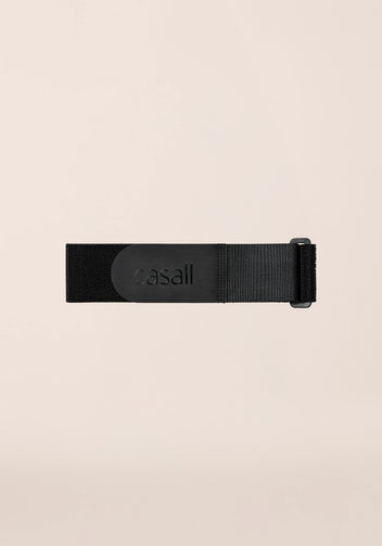 Casall Roll Up Strap cinghia tappetino yoga nera regolabile