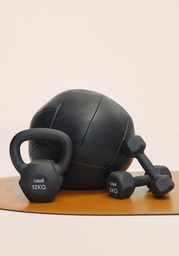 Casall Classic Kettlebell kettlebell 12 kg Nero in ferro