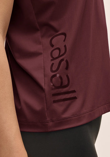 Casall Graphic Tank canotta cherry moon traspirante