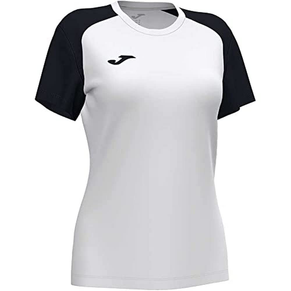 Joma Academy IV t-shirt donna M bianco nero traspirante