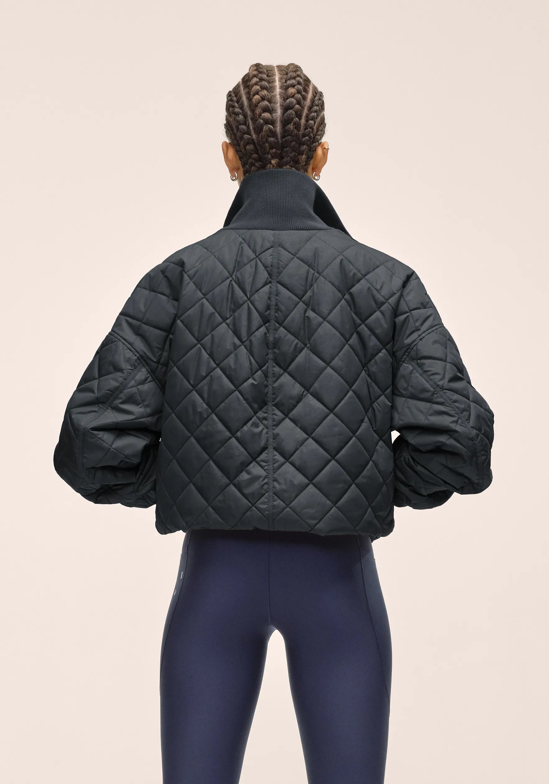 Casall Nordic Quilted Jacket giacca Nero idrorepellente