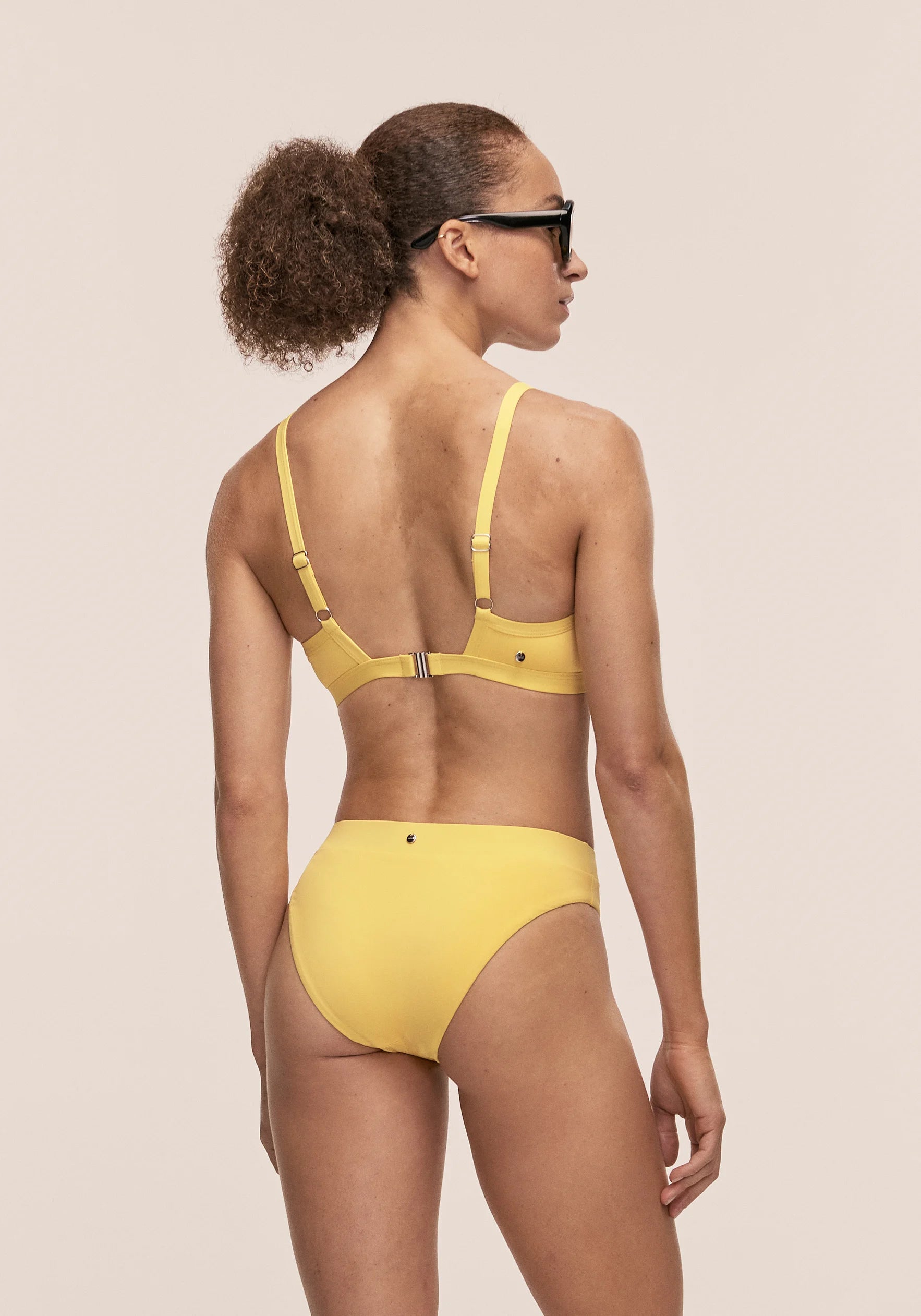 Casall Overlap top bikini Sunflower con UV 50+