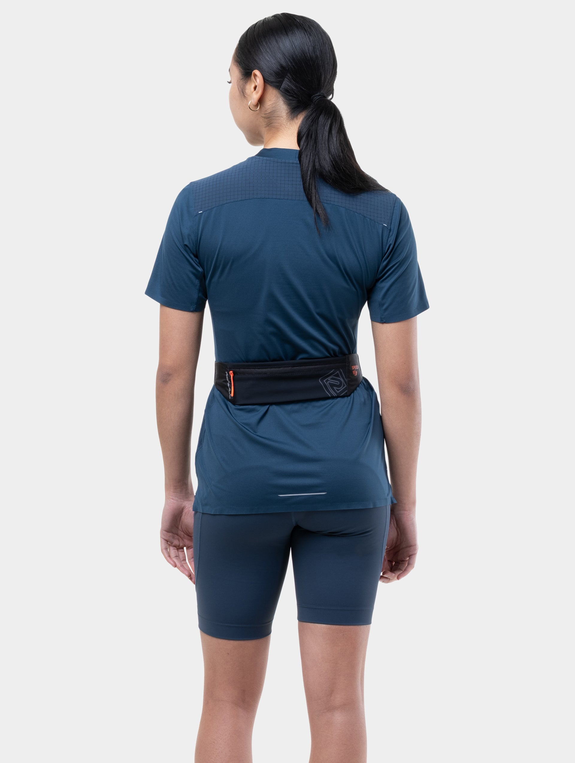 Ronhill Speed 90 marsupio running unisex nero/rosso leggero