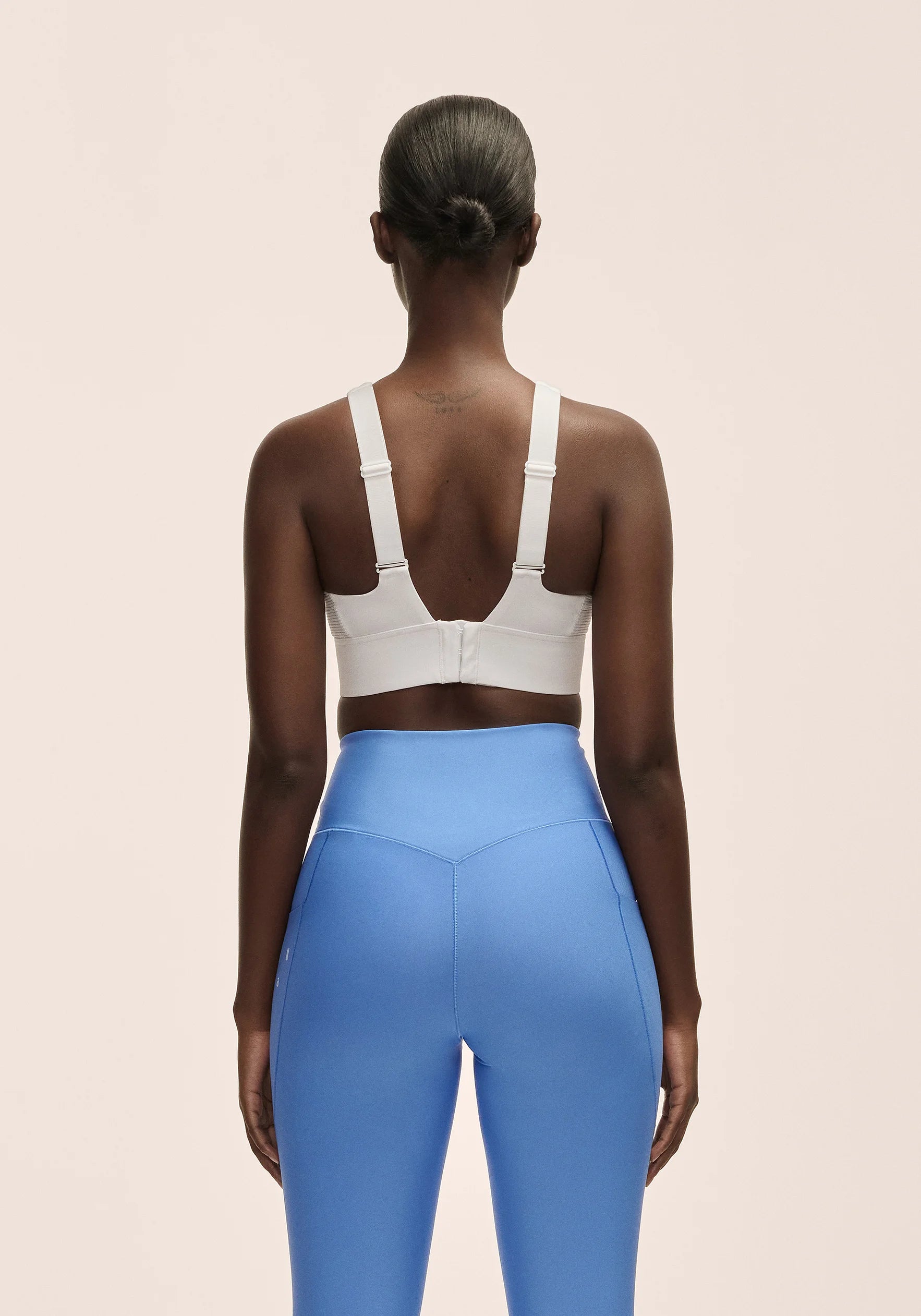 Casall Iconic Adjustable Sports Bra reggiseno bianco alto