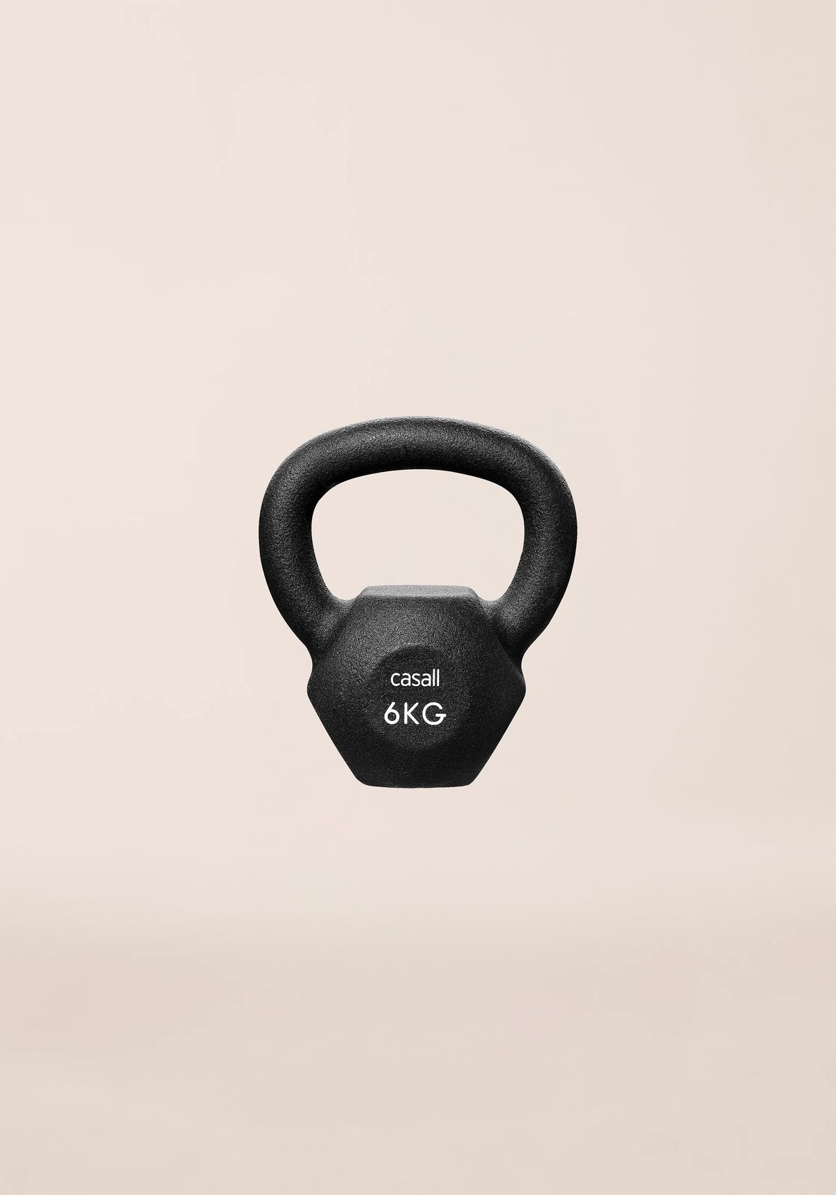 Casall Classic Kettlebell kettlebell 6 kg Nero in ferro