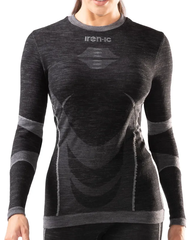 IRON-IC Ultra Warm 213001 maglia termica donna S-M merino