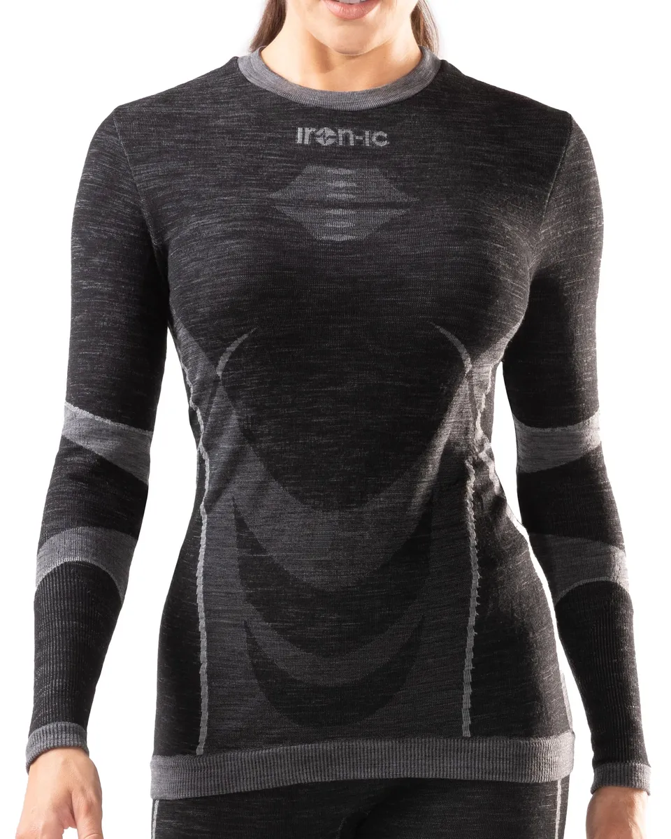IRON-IC Ultra Warm 213001 maglia termica donna S-M merino