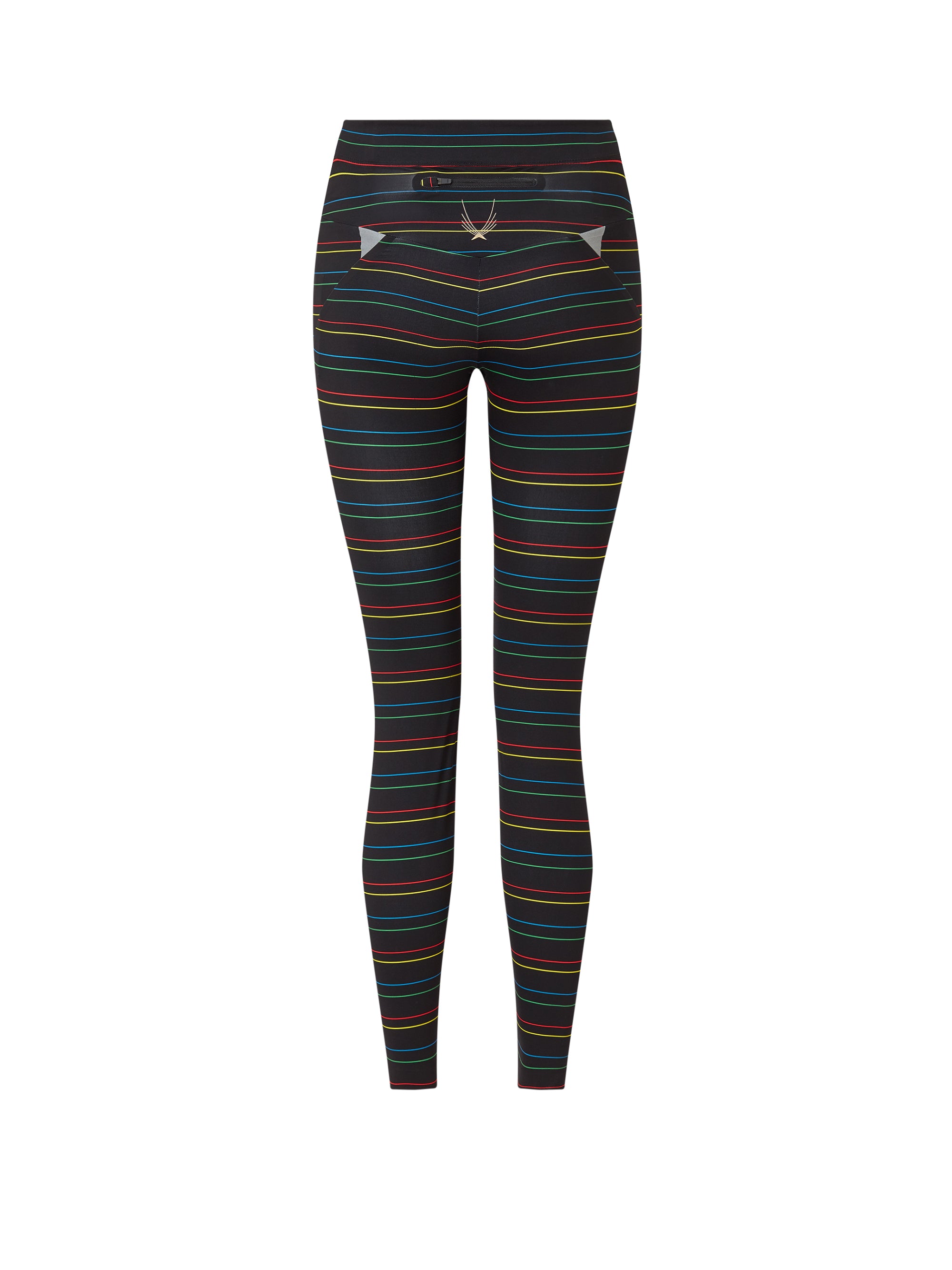 Lucas Hugh Performance 7/8 Leggings pinstripe neri