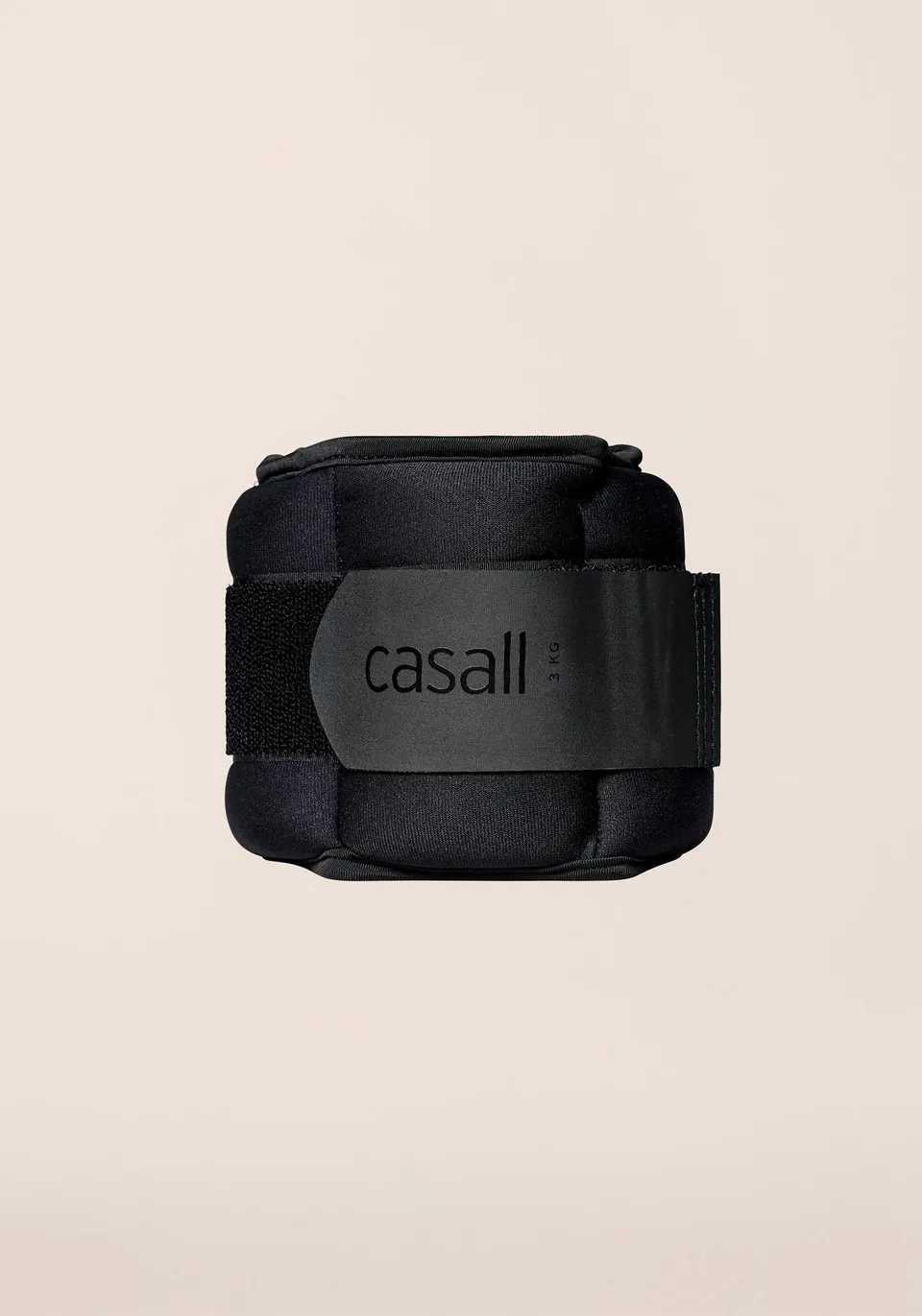 Casall Ankle Weight Cavigliera Nera 3 kg singolo traspirante
