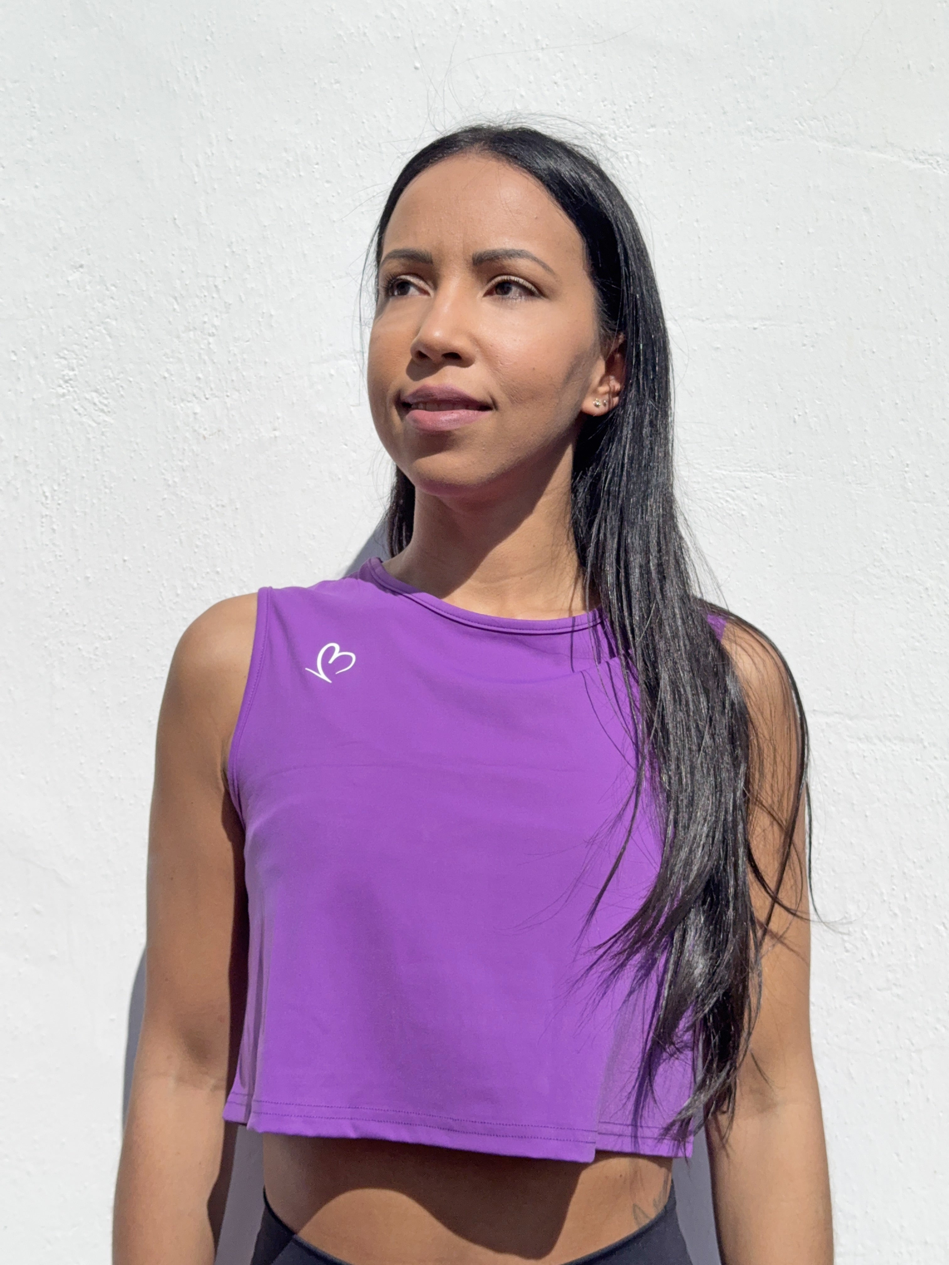 VB Crop Top canottiera sportiva corta