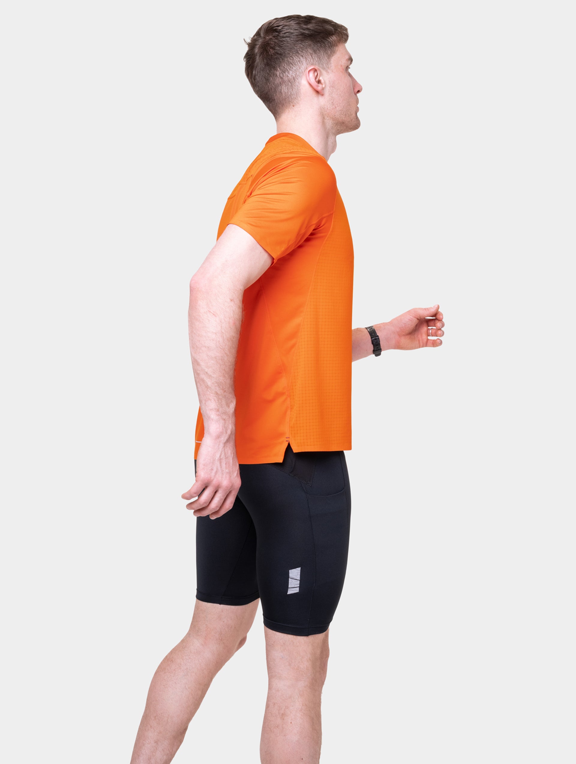 Ronhill Tech All-Terrain maglia running rossa uomo